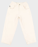 Y2K 00s Interstate Sportswear Cream Skater Jeans - W34 L30