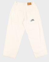 Y2K 00s Interstate Sportswear Cream Skater Jeans - W34 L30