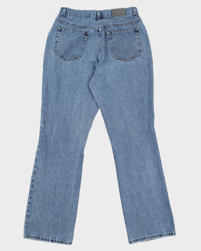 Vintage 90s Riveted By Lee Blue Denim Jeans - W31