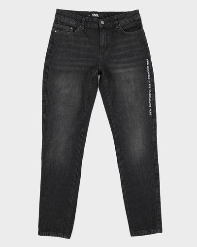 Karl Lagerfeld Skinny Black Jeans - S