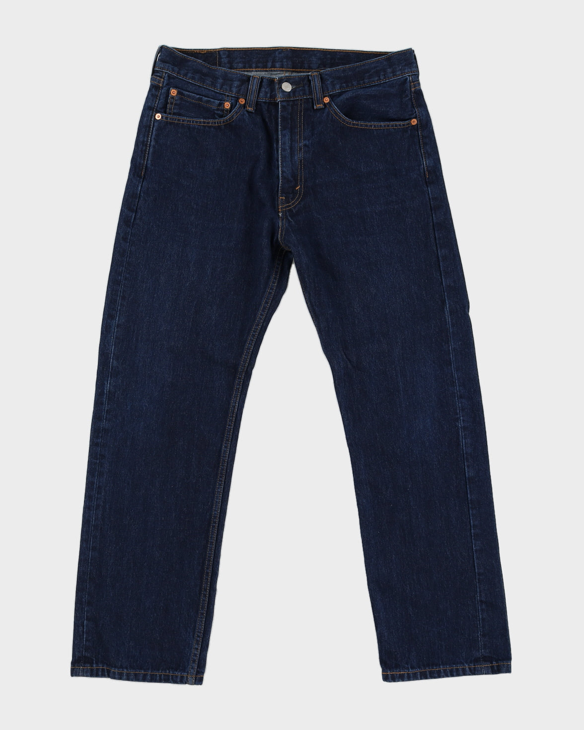 Levi's 505 Dark Wash Denim Jeans - W34 L30