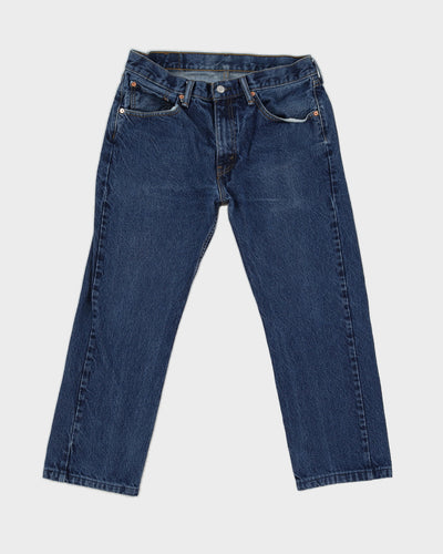 Levi's 505 Denim Jeans Dark Wash - W33 L32