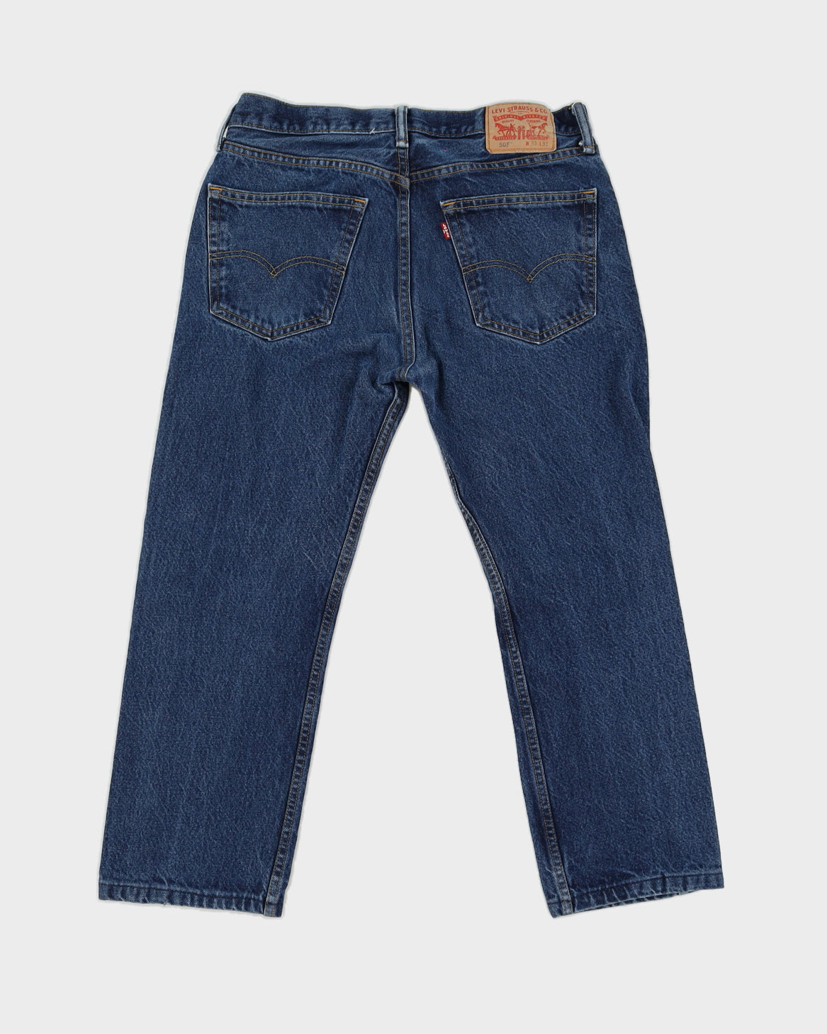 Levi's 505 Denim Jeans Dark Wash - W33 L32