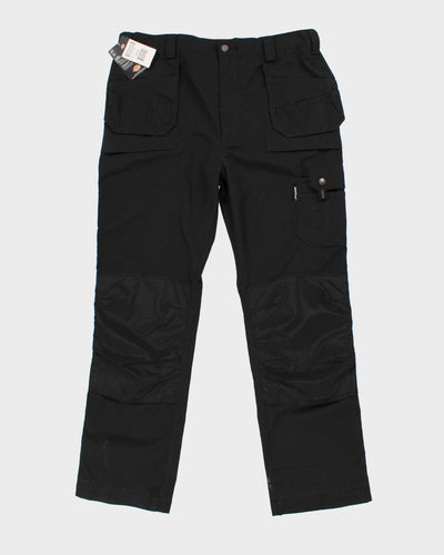 Dickies Black Cargo Trousers - W40 L34
