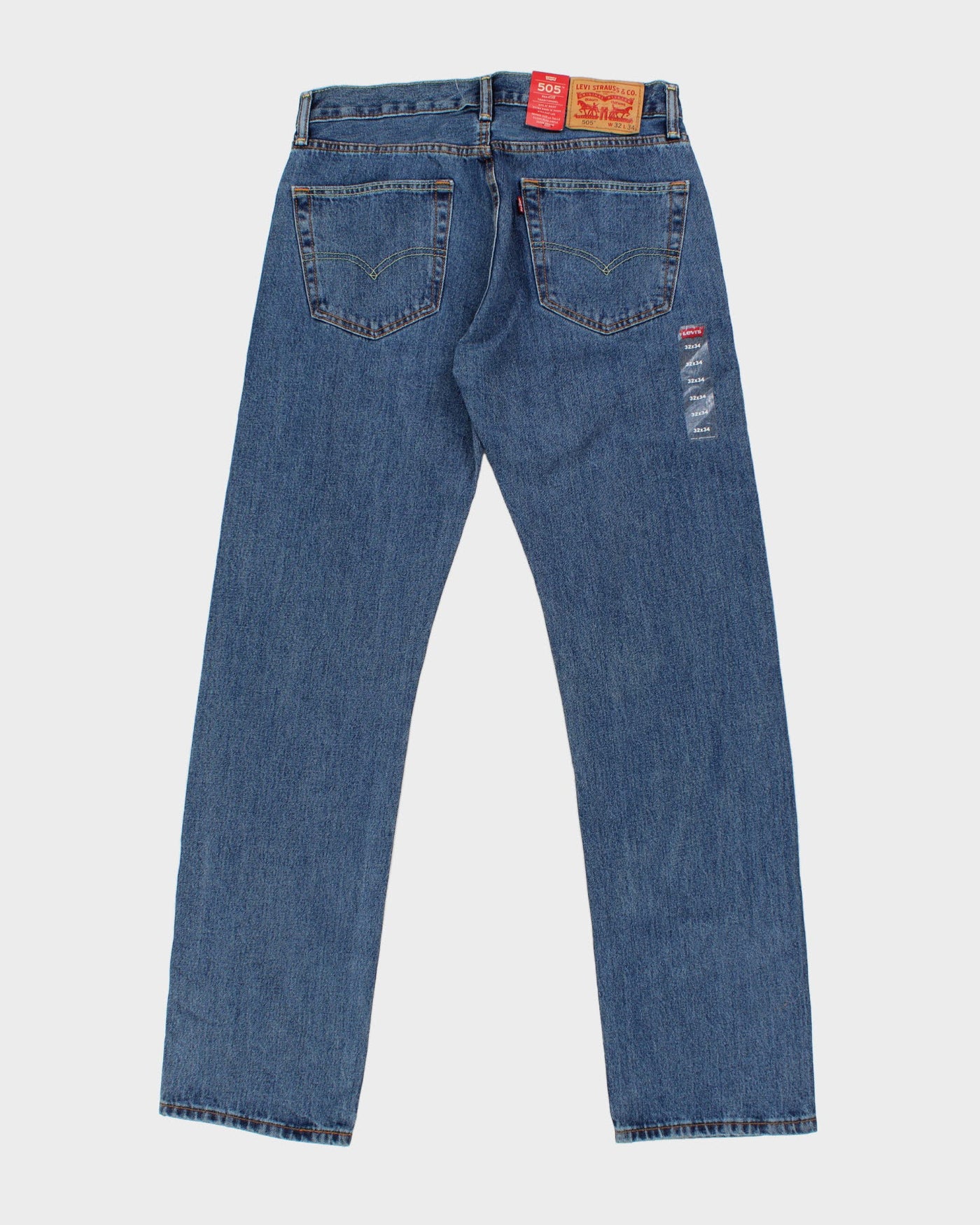 Levi's 505 Medium Wash Jeans - W32 L34