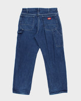Dickies Dark Wash Carpenter Jeans - W36 L30