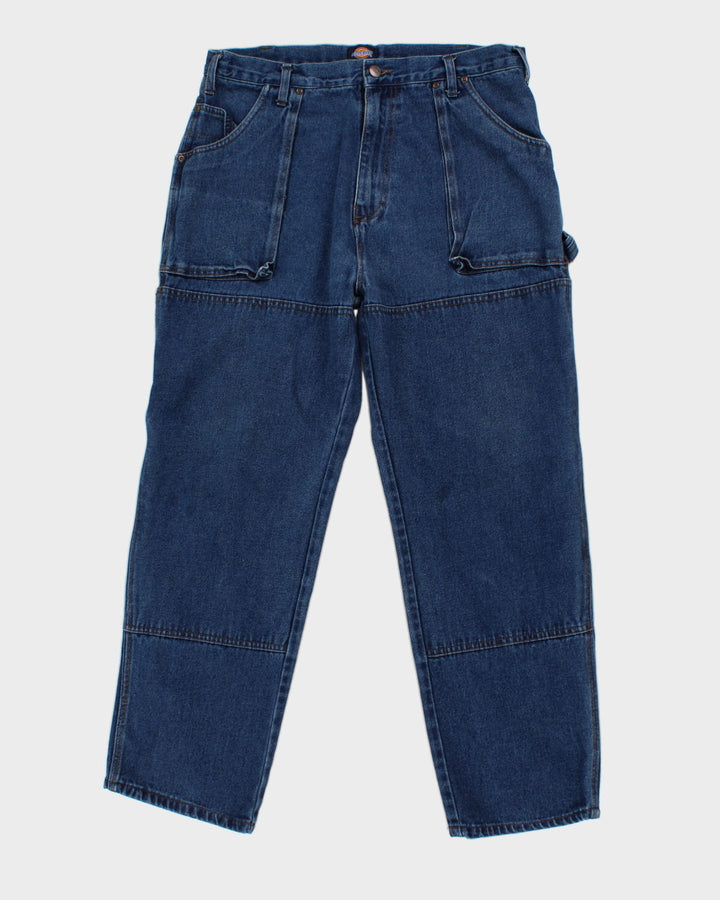 Dickies Dark Wash Carpenter Jeans - W36 L30