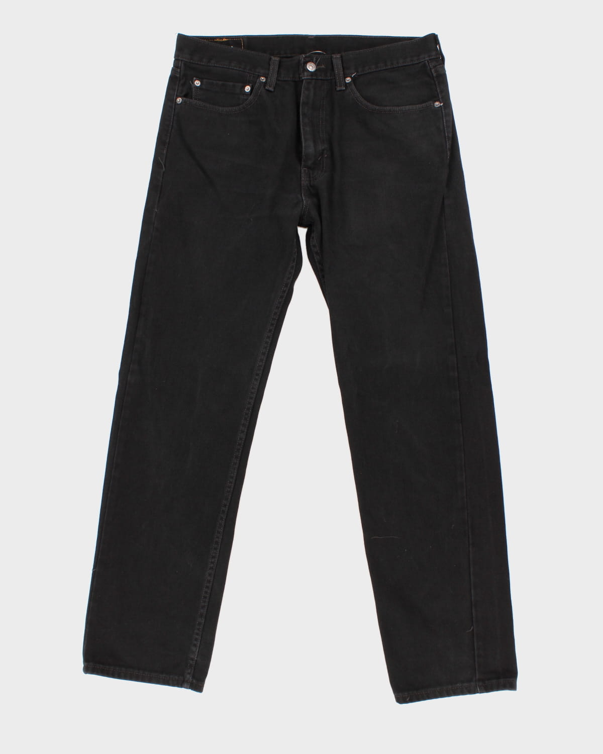 Levi's 505 Black Denim Jeans - W34 L32