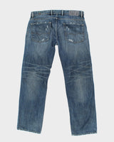 Diesel D.N.A. S/S 2016 Distressed Denim Jeans - W36