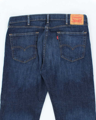 Levi's Dark Wash Denim 505 Jeans - W38 L32