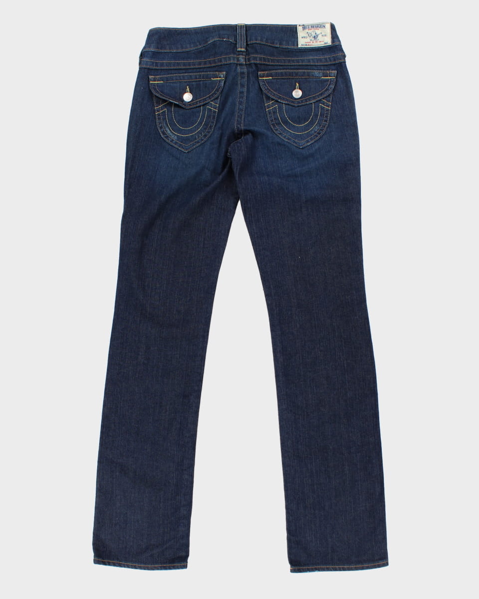 Y2K 00s True Religion Dark Wash Billy Basic Jeans - W31