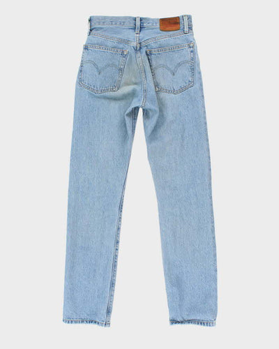 Mens Blue Light Wash 501 Levi's Jeans - W26 L27