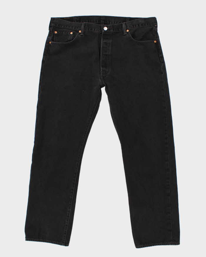 Mens Black 501 Levi's Jeans - W40 L32