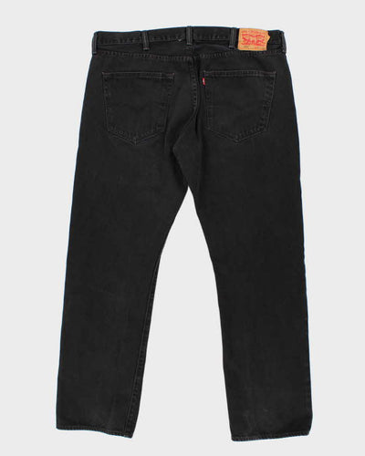 Mens Black 501 Levi's Jeans - W40 L32