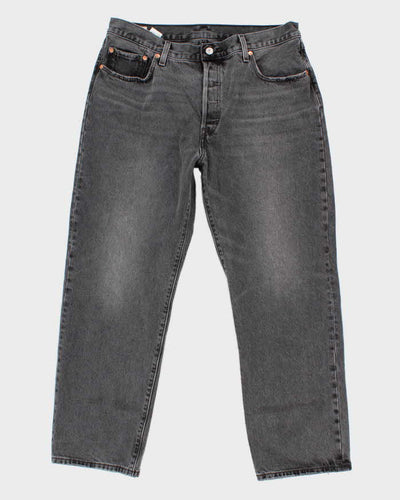 Mens Grey 501 Levi's Jeans - W36 L29