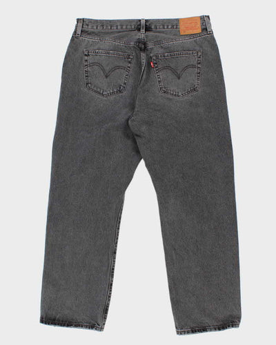 Mens Grey 501 Levi's Jeans - W36 L29