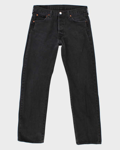 Mens Black 501 Levi's Jeans - W30 L28