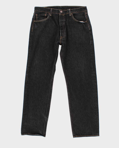 Mens Black 501 Levi's Jeans - 36