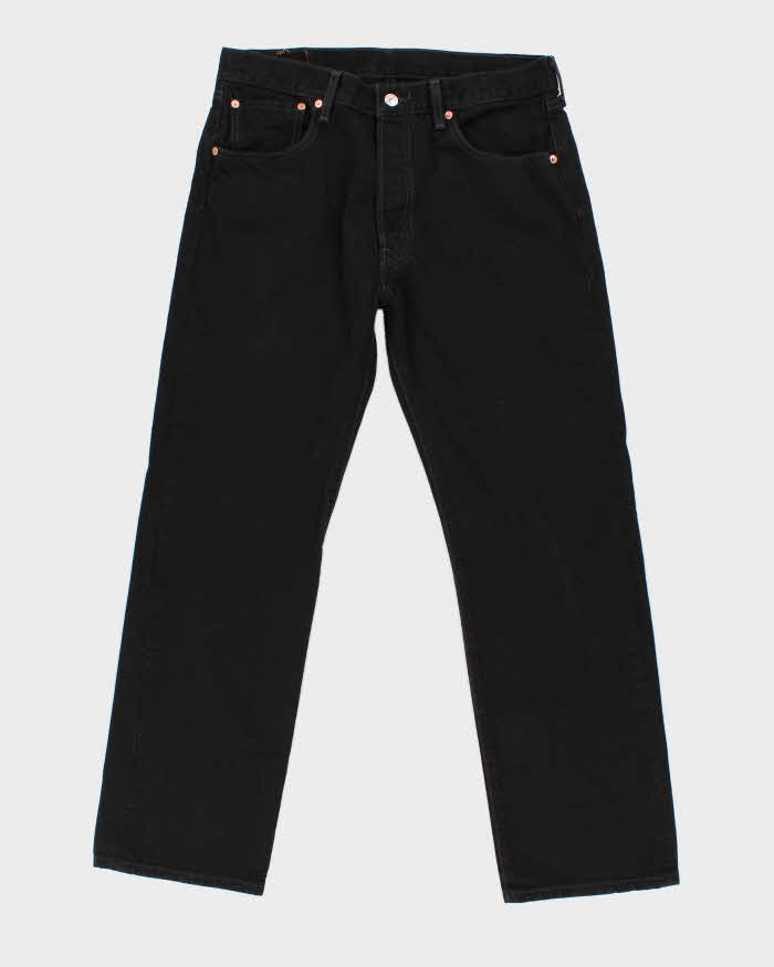 Mens Black 501 Levi's Jeans - W34 L30