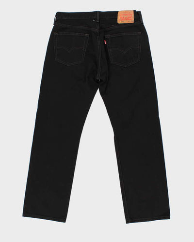 Mens Black 501 Levi's Jeans - W34 L30