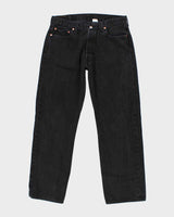Mens Black 501 Levi's Jeans - W36 L32