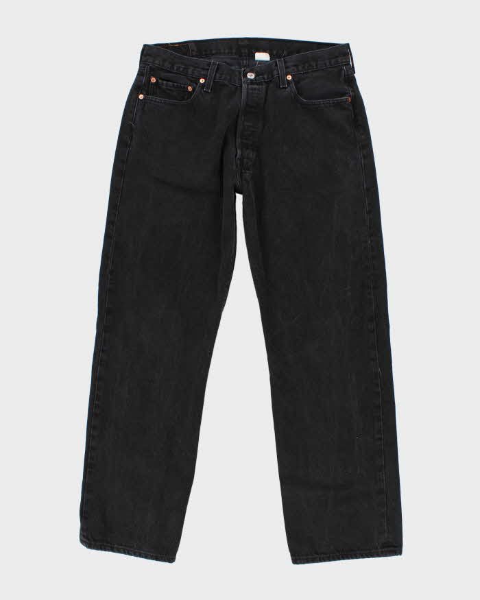 Mens Black 501 Levi's Jeans - W36 L32