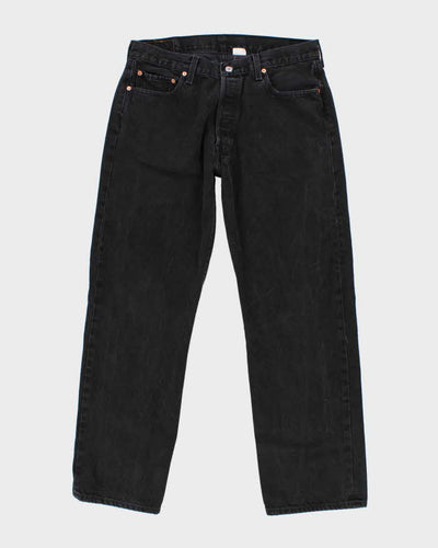 Mens Black 501 Levi's Jeans - W36 L32