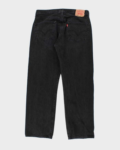 Mens Black 501 Levi's Jeans - W36 L32