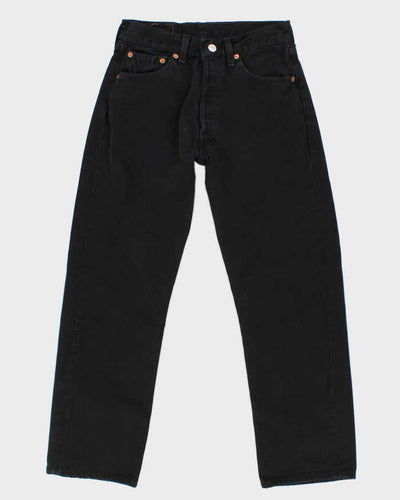 Mens Black 501 Levi's Jeans - W28 L30