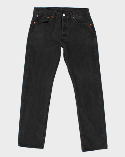 Mens Black 501 Levi's Jeans - W32 L31