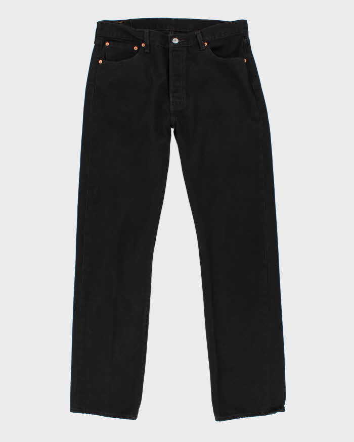 Mens Black 501 Levi's Jeans - W34 L34