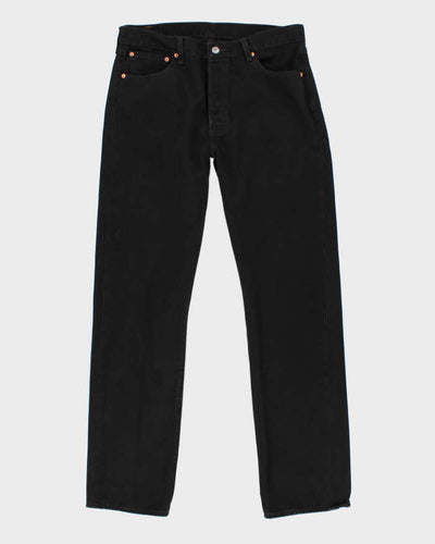 Mens Black 501 Levi's Jeans - W34 L34