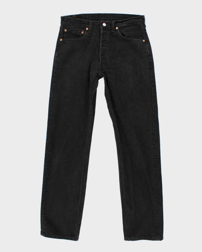 Mens Black 501 Levi's Jeans - W32 L32