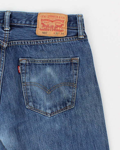 Mens Blue 501 Levi's Jeans - W30 L31