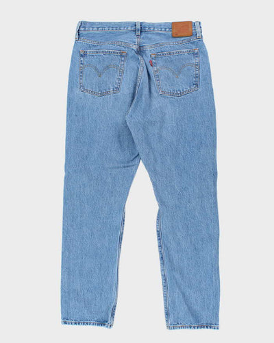 Mens Blue 501 Levi's Distressed Jeans - W34 L28
