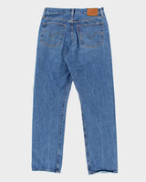 Mens Blue 501 Levi's Distressed Jeans - W32 L27