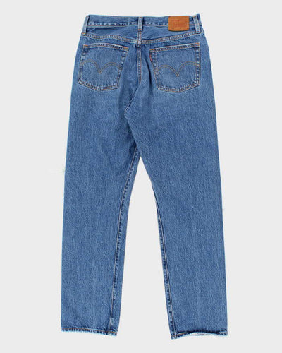 Mens Blue 501 Levi's Distressed Jeans - W32 L27