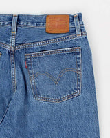 Mens Blue 501 Levi's Distressed Jeans - W32 L27