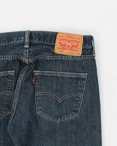 Mens Blue 501 Levi's Jeans - W30 L30