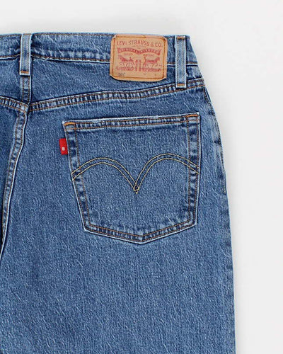 Mens Blue 501 Levi's Jeans - W34 L28