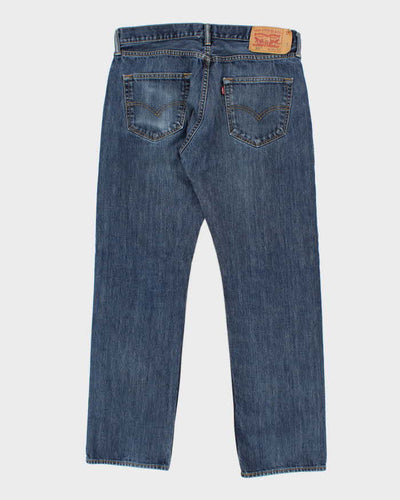 Mens Blue 501 Levi's Jeans - W34 L29