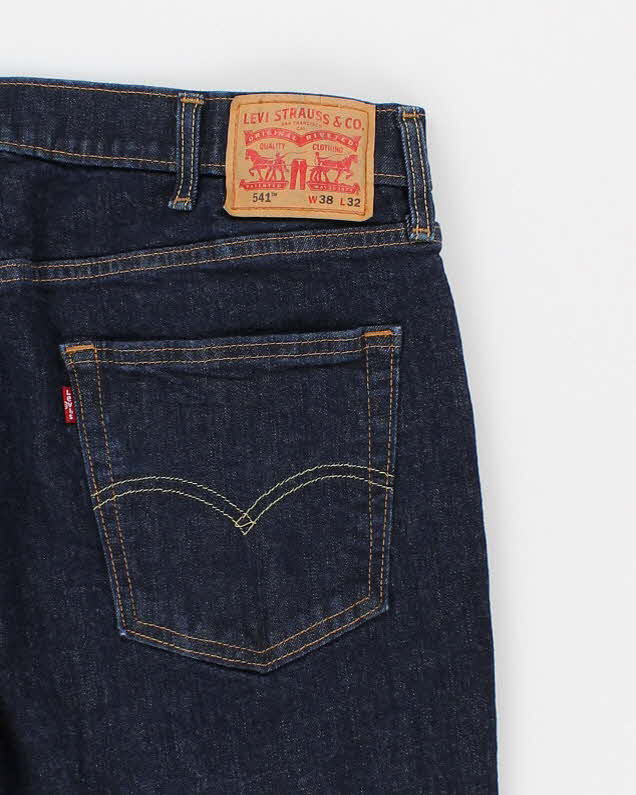 Mens Blue 541 Levi's Jeans - W38 L29