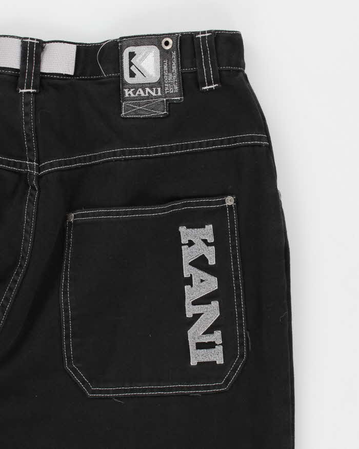 Vaqueros Vintage 90s/00s Karl Kani Negros - W35 L33 – Rokit