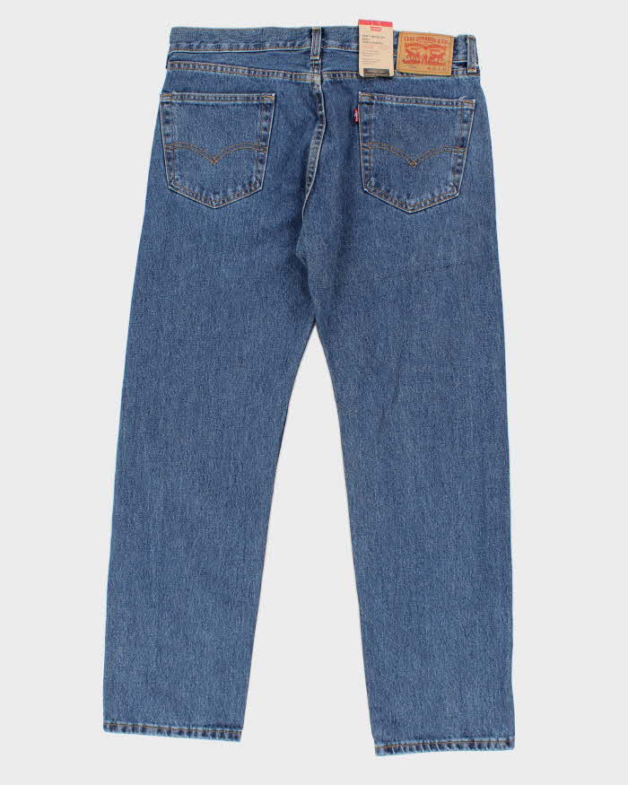 Deadstock Mens Blue Levi's Medium Wash Jeans - W34 L30