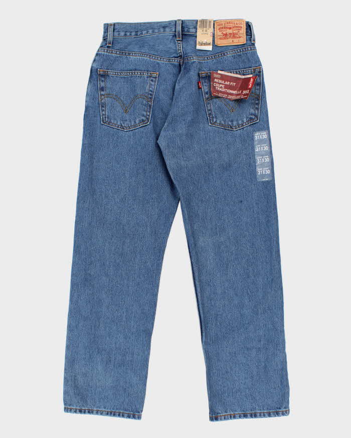 Deadstock Mens Levi's Staright Leg Blue Jeans - M