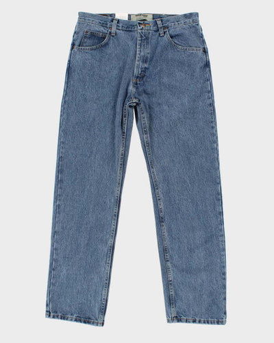 Deadstock Mens Wrangler Blue Straight Leg Jeans - M