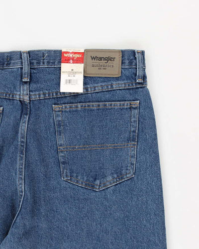 Deadstock Mens Wrangler Blue Straight Leg Jeans - L