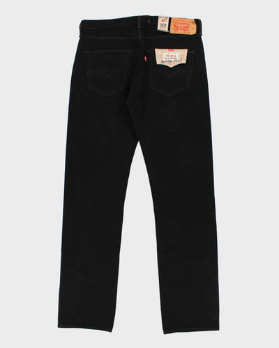 Deadstock Men's 501 Black Levi's Jeans - 36