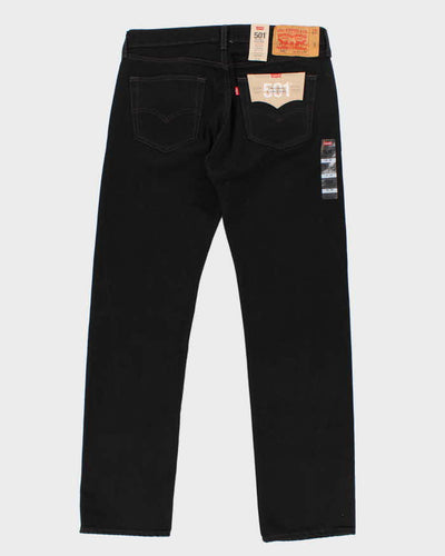 Deadstock Men's Black 501 Levi's Jeans- 33