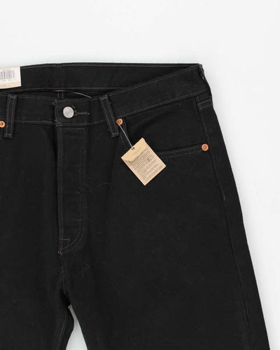 Deadstock Men's Black 501 Levi's Jeans- 33